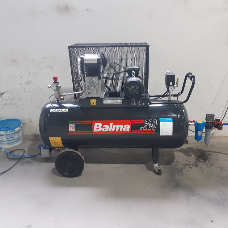 Pístový kompresor Balma 3/200